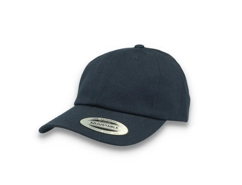 Navy Dad Cap Low Profile Cotton Twill - Yupoong 6245CM - LOKK