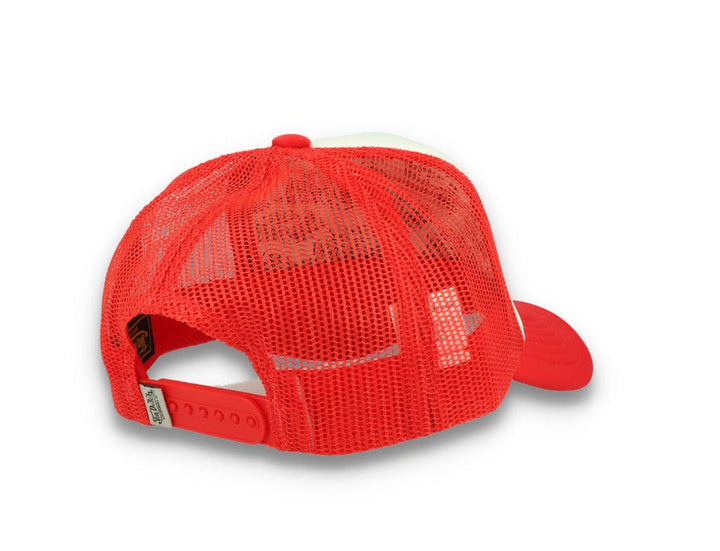Von Dutch Trucker Cap Baker White/Red - LOKK