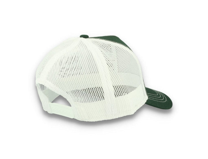 Trucker Cap Bottle Green/White Atlantis Rapper Canvas - LOKK