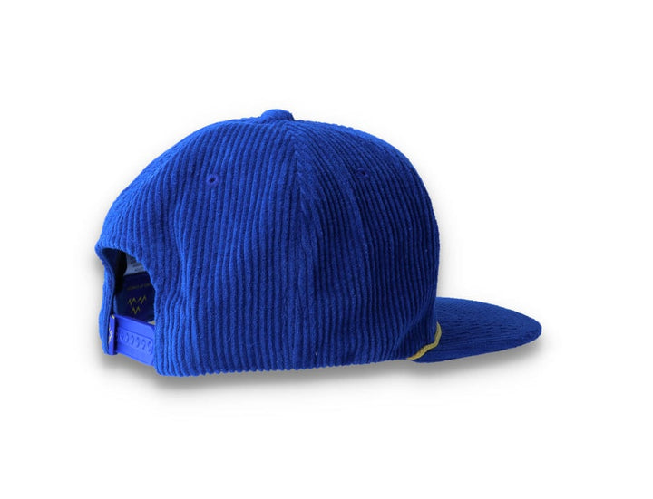 Snapback Cap Blue Weekend Warrior Corduroy - LOKK
