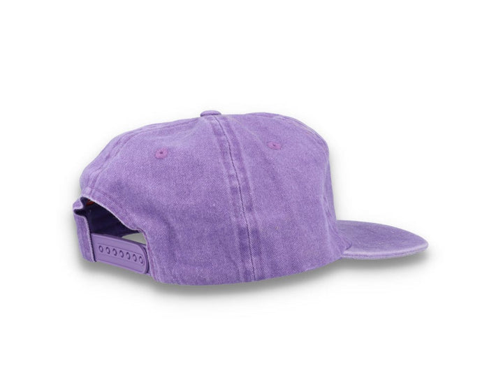 Free & Easy Don't Trip Washed Snapback Hat Purple - LOKK