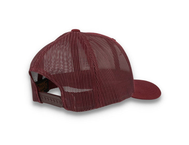 Maroon Trucker Cap Retro - Yupoong 6606 - LOKK