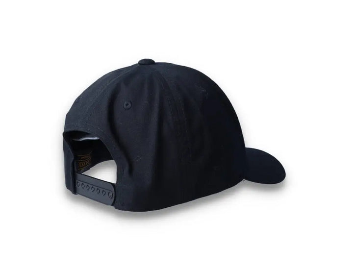 Curved Baseball Cap Snapback Black - Yupoong 7706 - LOKK