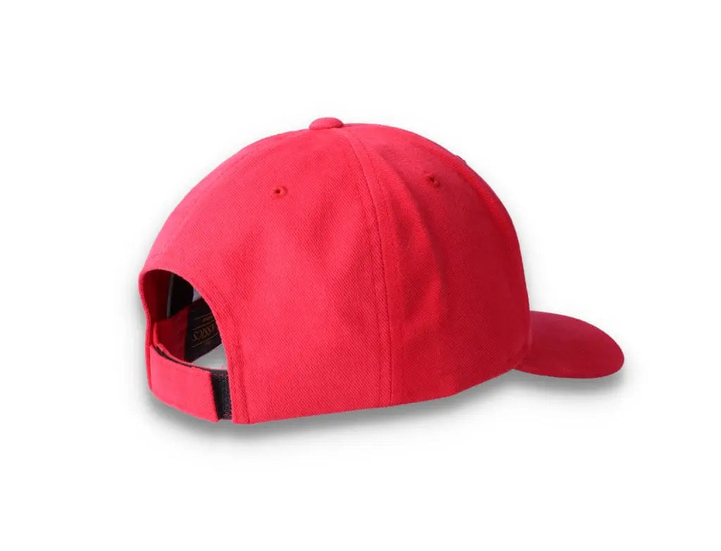 Red Velcro Cap - Twill Baseball - Yupoong 6363V