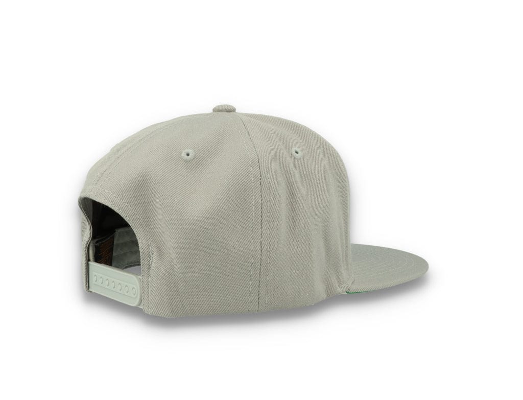 Silver Grey Snapback Cap 6089M - LOKK