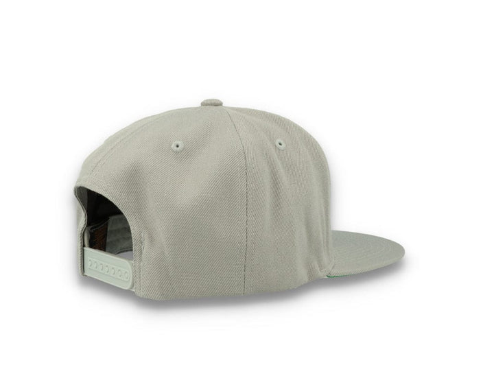 Silver Grey Snapback Cap 6089M - LOKK