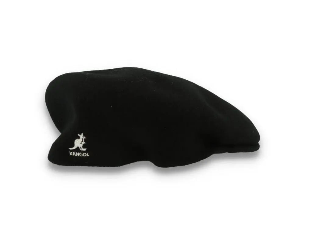 Kangol 504 Cap Wool Black - LOKK