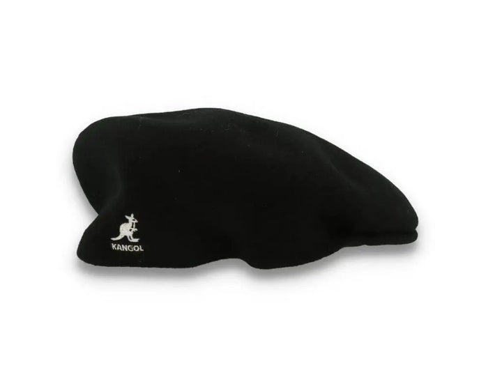 Kangol 504 Cap Wool Black - LOKK