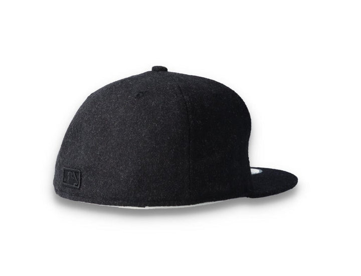59FIFTY Melton Wool LA Dodgers Black/White - LOKK