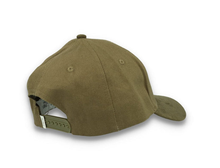 Baseball Cap Suede II Olive Night/Rosin - LOKK