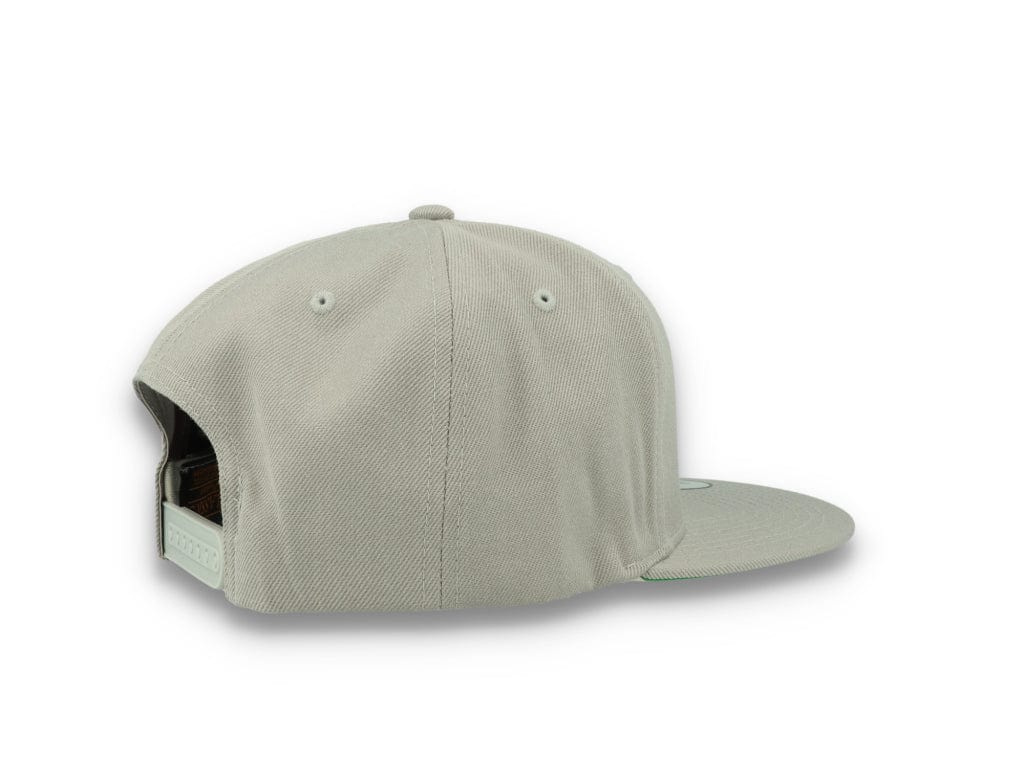 Silver Grey Snapback Cap 6089M - LOKK