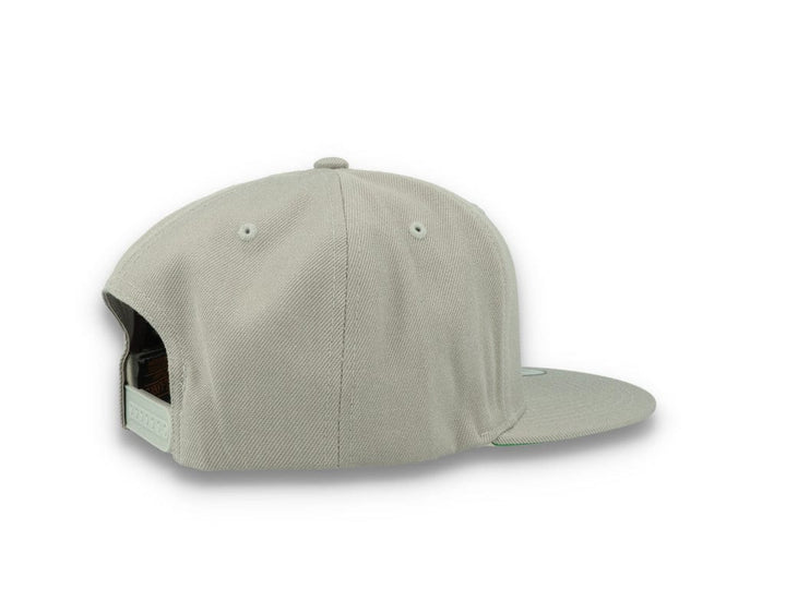 Silver Grey Snapback Cap 6089M - LOKK