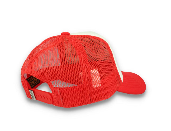 Von Dutch Trucker Cap Baker White/Red - LOKK