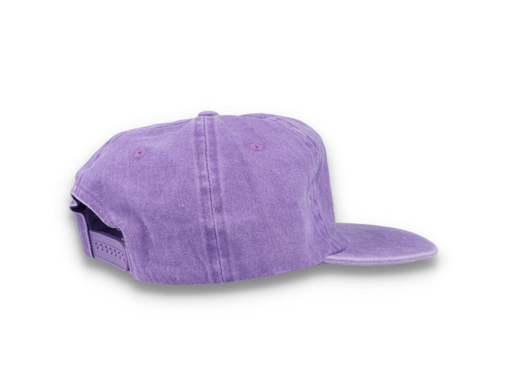 Free & Easy Don't Trip Washed Snapback Hat Purple