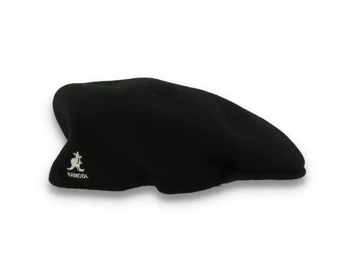 Kangol 504 Cap Wool Black - LOKK