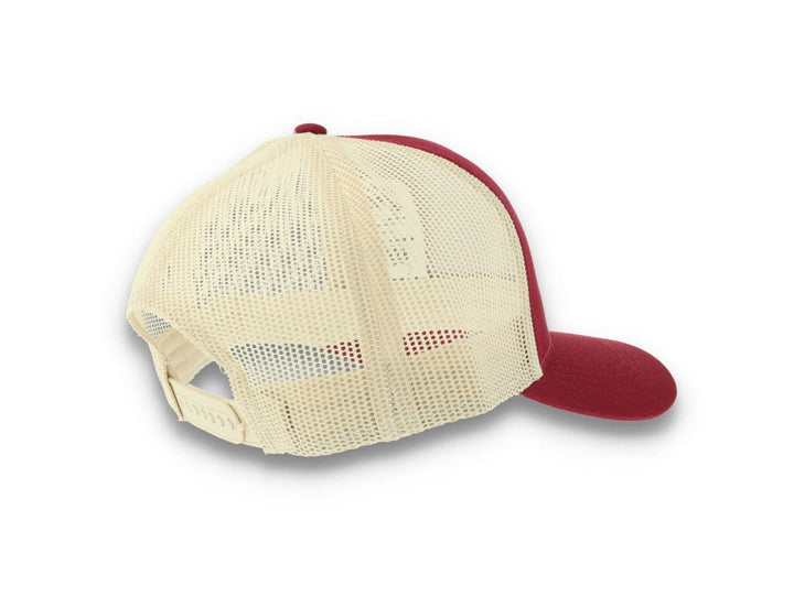 Trucker Cap Burgundy/Stone Atlantis Rapper Cotton - LOKK