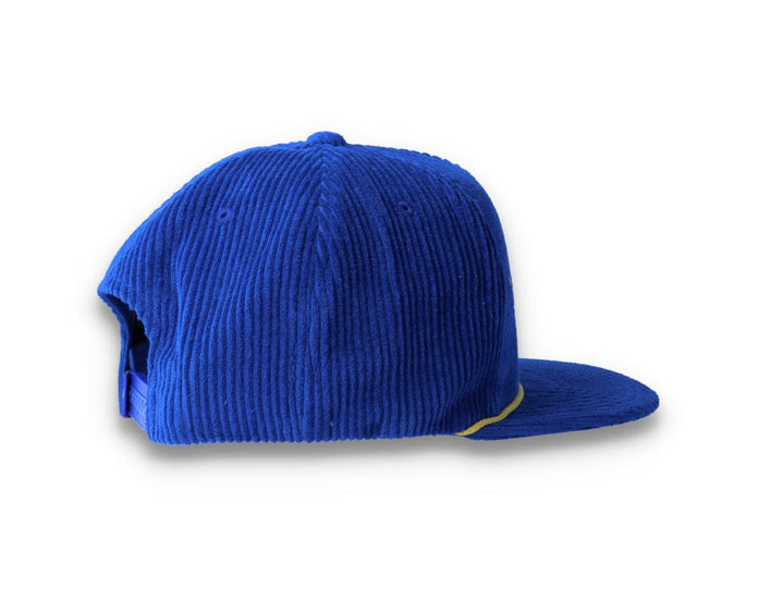 Snapback Cap Blue Weekend Warrior Corduroy - LOKK