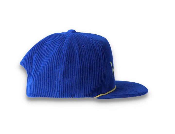 Snapback Cap Blue Weekend Warrior Corduroy - LOKK