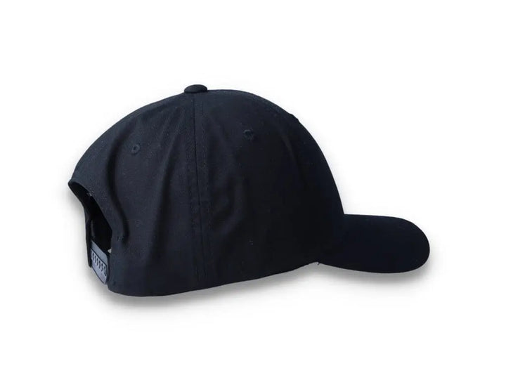 Curved Baseball Cap Snapback Black - Yupoong 7706 - LOKK