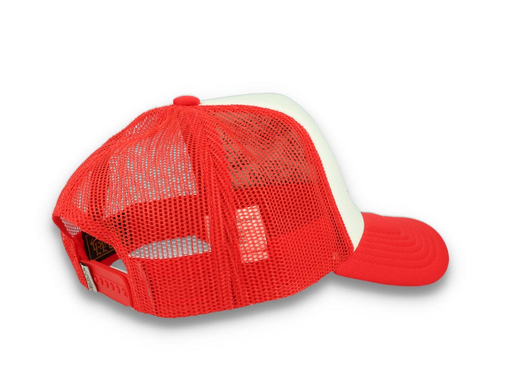 Von Dutch Trucker Cap Baker White/Red - LOKK