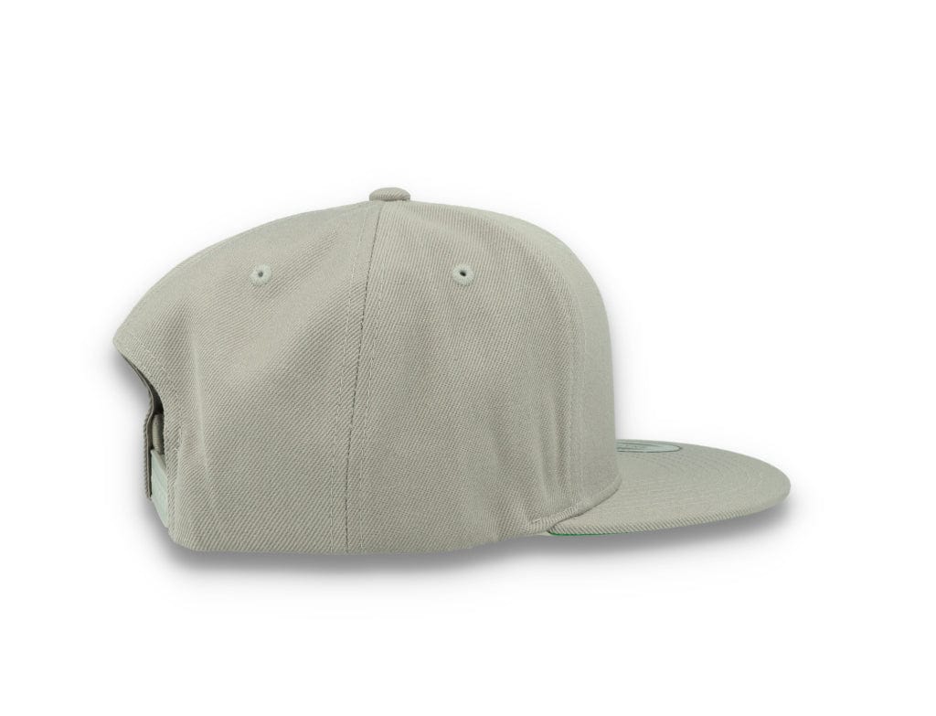 Silver Grey Snapback Cap 6089M - LOKK