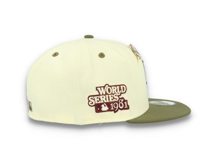59FIFTY MLB World Series Trail Mix Los Angeles Dodgers White/Khaki - LOKK