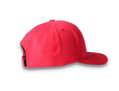 Red Velcro Cap - Twill Baseball - Yupoong 6363V