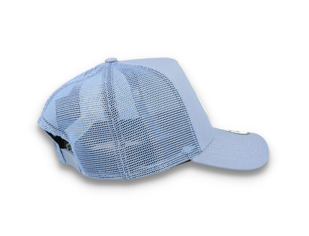 Tonal Mesh Trucker Cap NY Yankees Iris Flower - LOKK