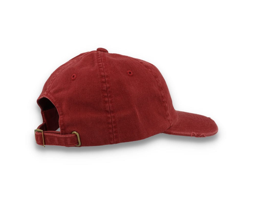 Low Profile Destroyed Cap Maroon 6245DC - LOKK