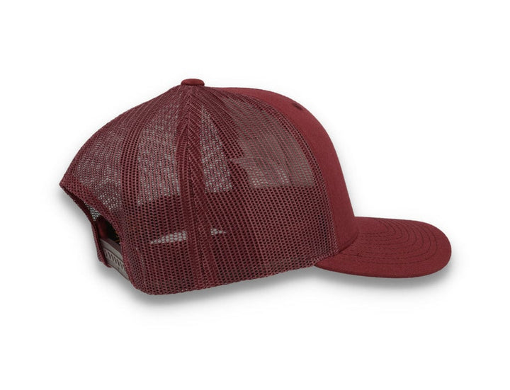 Maroon Trucker Cap Retro - Yupoong 6606 - LOKK