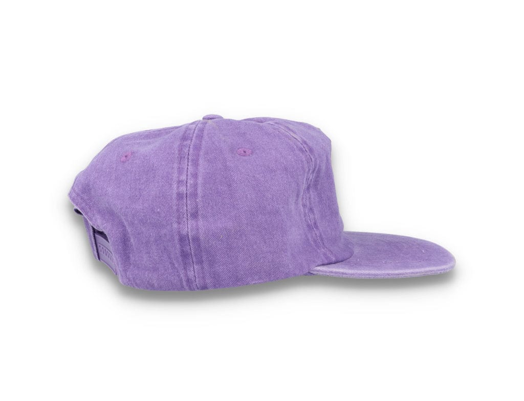 Free & Easy Don't Trip Washed Snapback Hat Purple - LOKK
