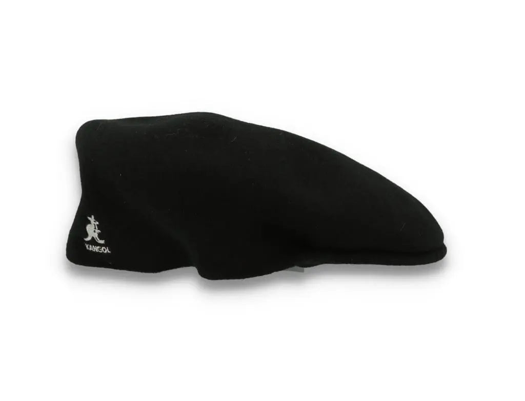 Kangol 504 Cap Wool Black - LOKK