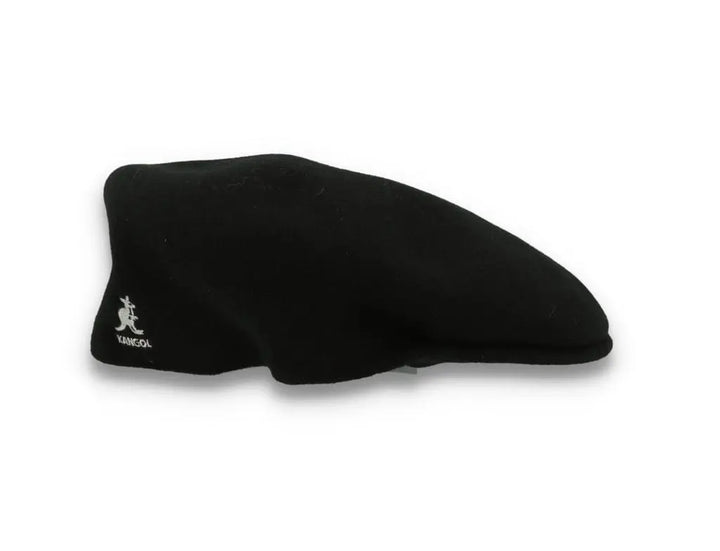Kangol 504 Cap Wool Black - LOKK