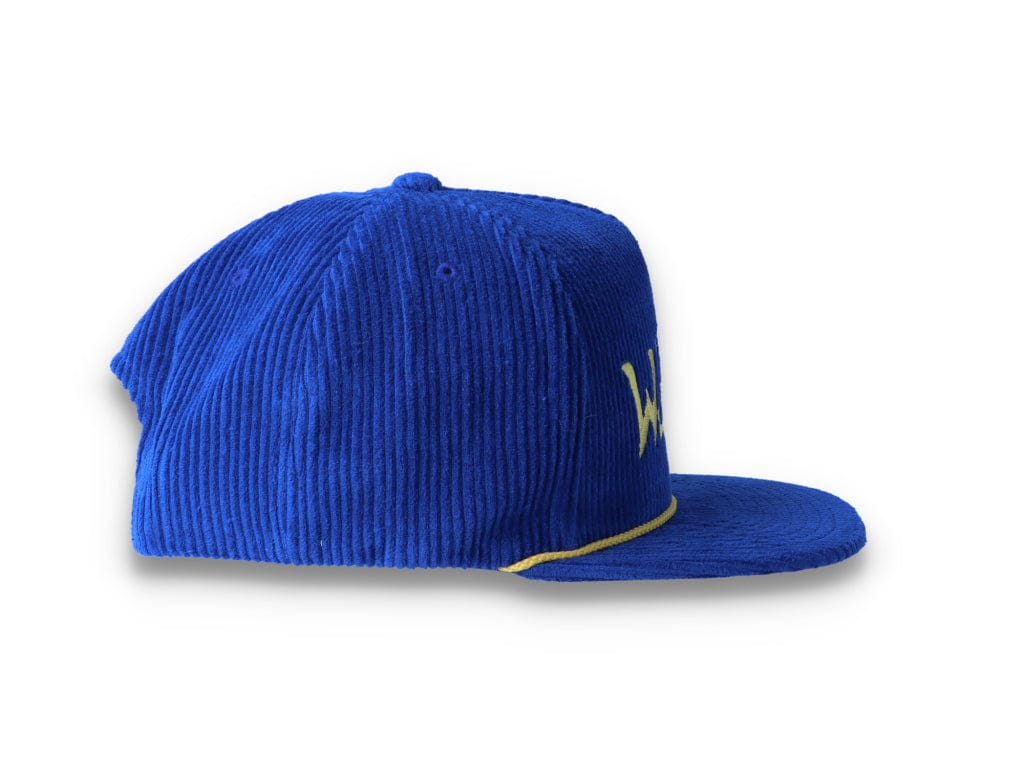 Snapback Cap Blue Weekend Warrior Corduroy - LOKK