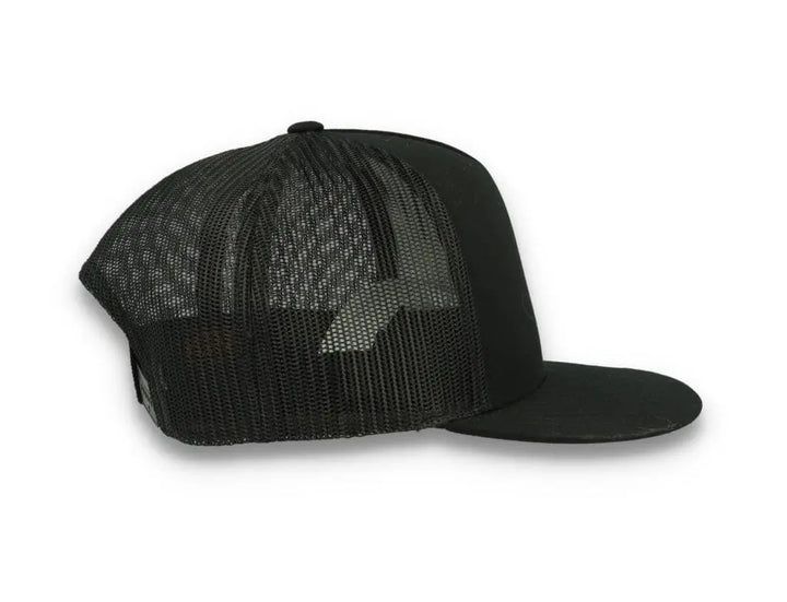 Classic Trucker Cap Black/Black - Yupoong 6006 - LOKK