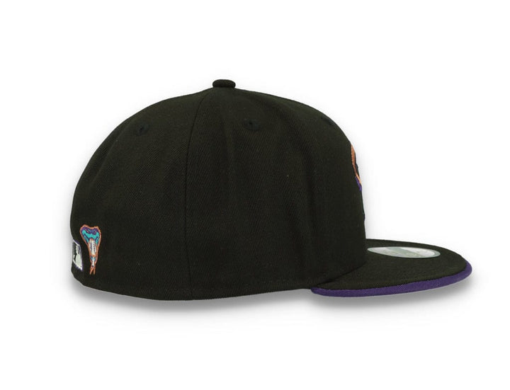 59FIFTY Team Colour Split Arizona Diamondbacks Black - LOKK