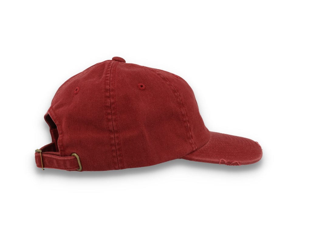 Low Profile Destroyed Cap Maroon 6245DC - LOKK