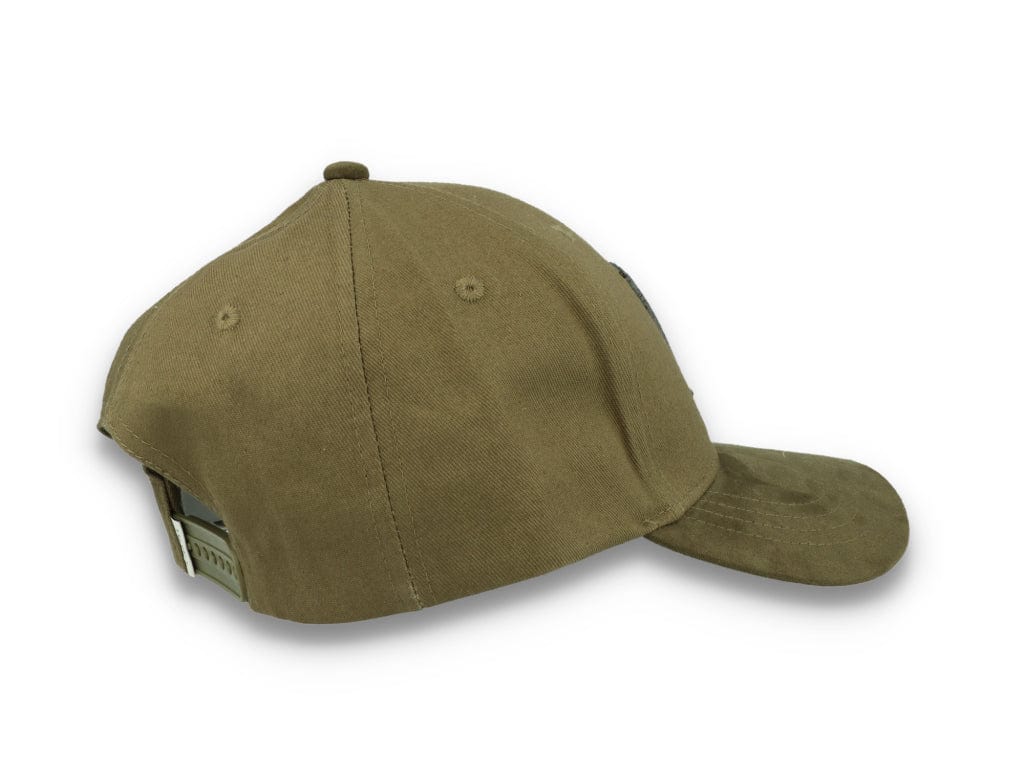 Baseball Cap Suede II Olive Night/Rosin - LOKK