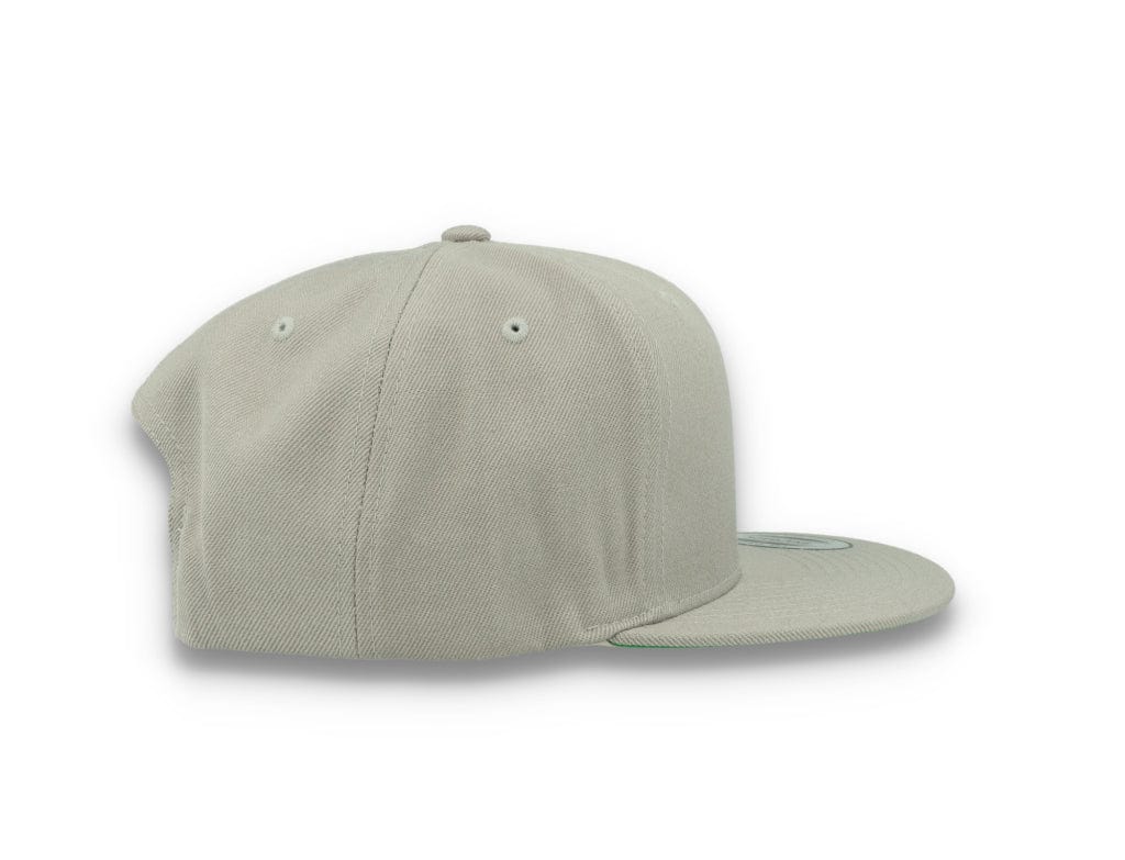 Silver Grey Snapback Cap 6089M - LOKK