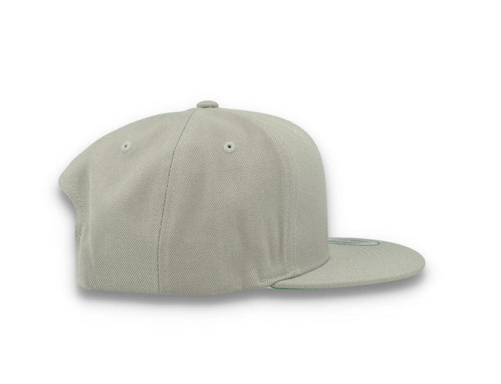 Silver Grey Snapback Cap 6089M - LOKK