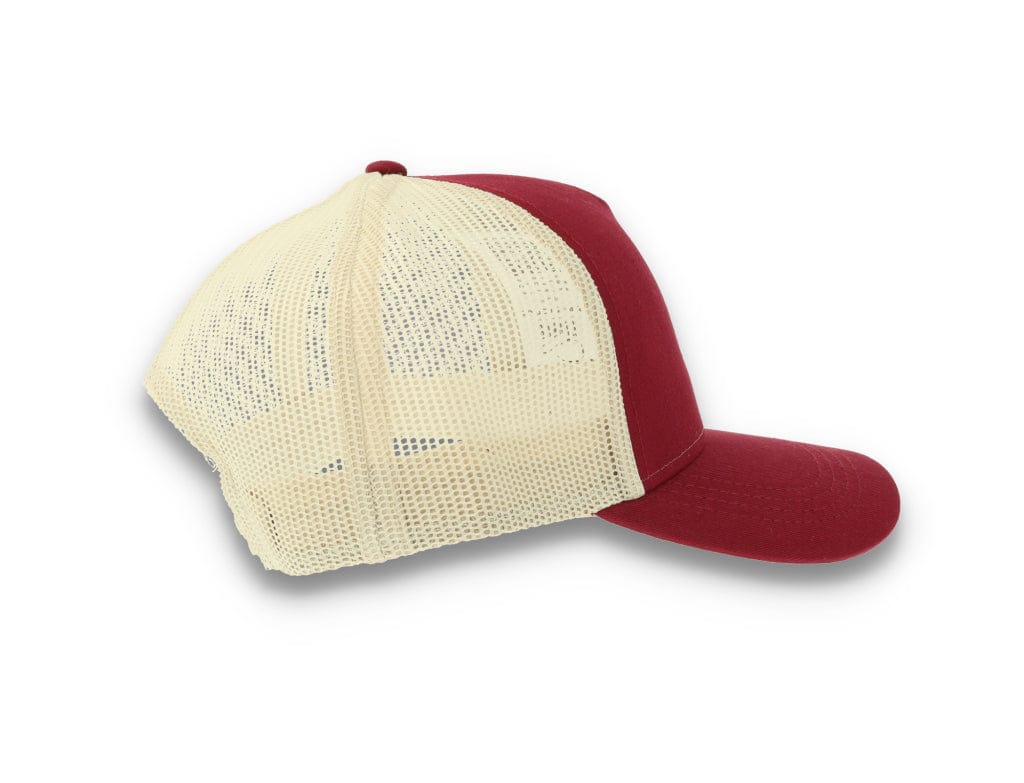 Trucker Cap Burgundy/Stone Atlantis Rapper Cotton - LOKK