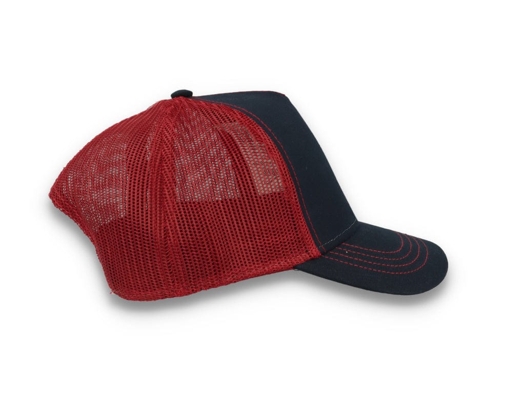 Trucker Cap Navy/Burgundy Atlantis Rapper Canvas - LOKK