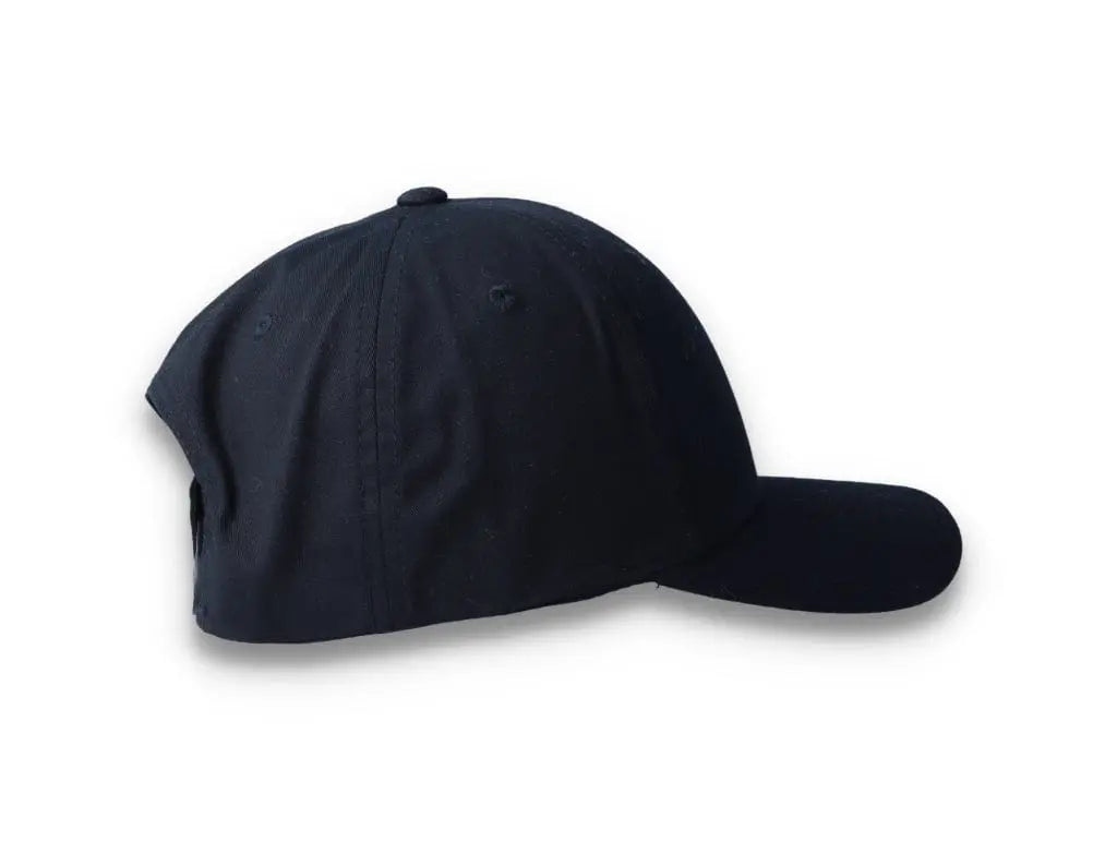 Curved Baseball Cap Snapback Black - Yupoong 7706 - LOKK