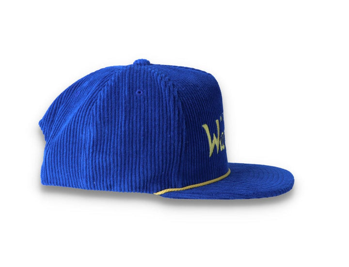 Snapback Cap Blue Weekend Warrior Corduroy - LOKK