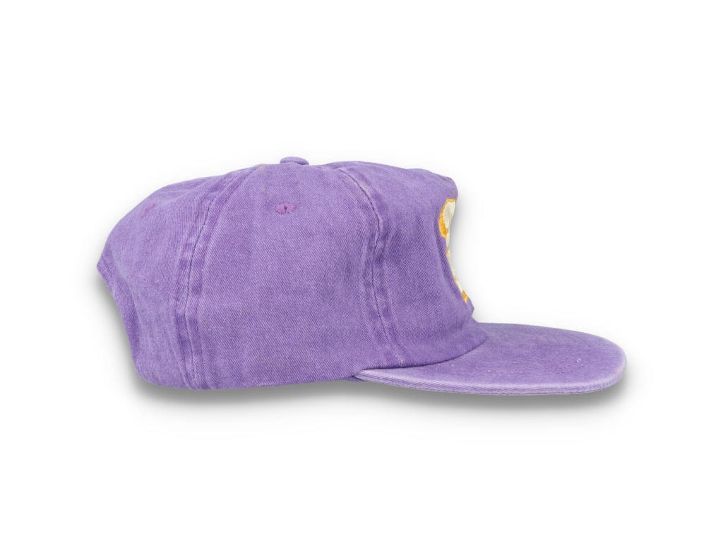 Free & Easy Don't Trip Washed Snapback Hat Purple - LOKK