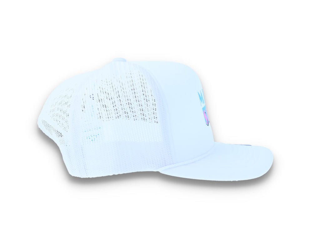 Miami Slice Trucker Cap White