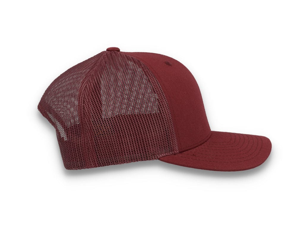 Maroon Trucker Cap Retro - Yupoong 6606 - LOKK