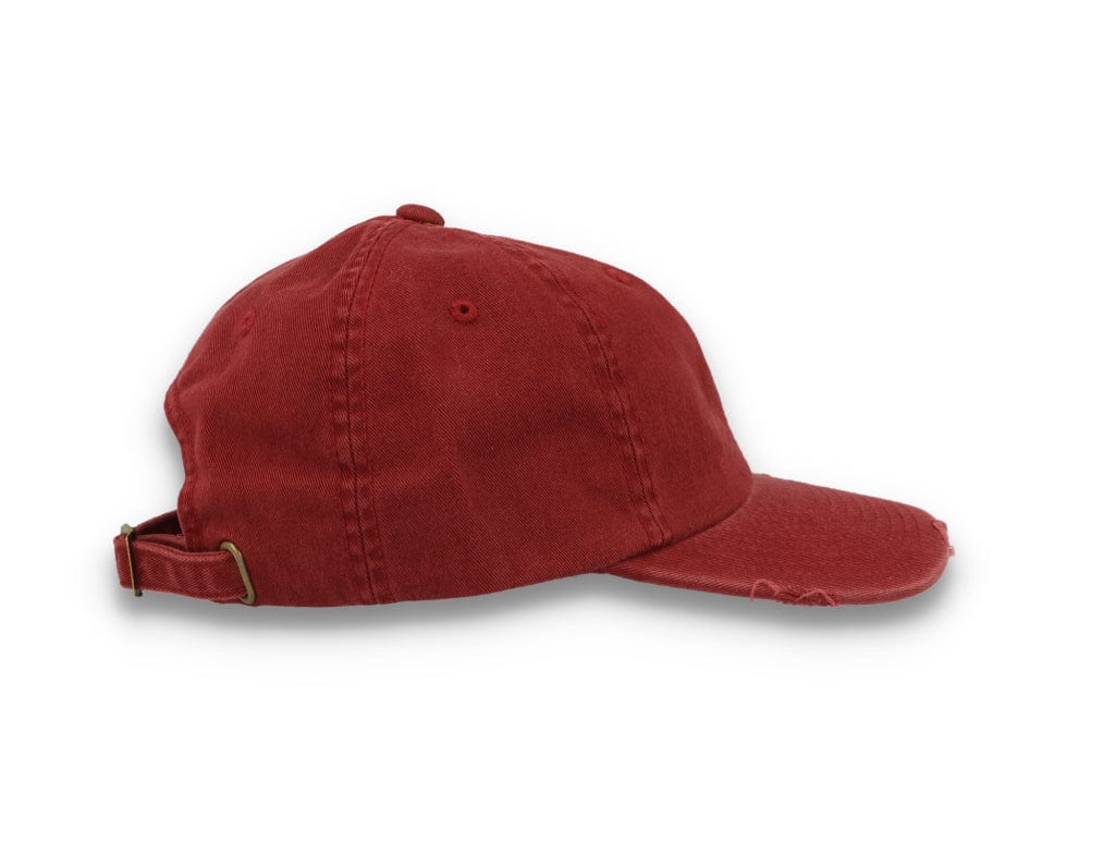 Low Profile Destroyed Cap Maroon 6245DC - LOKK