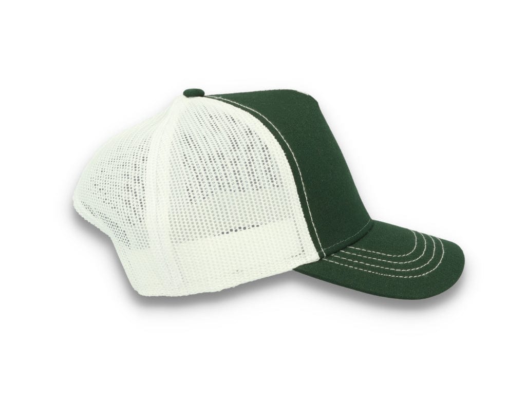Trucker Cap Bottle Green/White Atlantis Rapper Canvas - LOKK