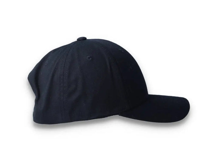 Curved Baseball Cap Snapback Black - Yupoong 7706 - LOKK